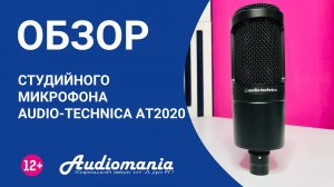 Первый микрофон для записи вокала, акустических инструментов и блогинга. Обзор Audio-Technica AT2020