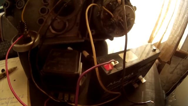 Как подключить зажигание ИЖ Планета 6 вольт смотреть онлайн