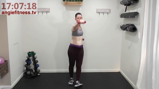 35 MINUTE WORKOUT |CARDIO - POWER WALK - LIGHT WEIGHT BODY SCULPT | 10 X 3 TOTAL BODY SHRED |AFT смотреть онлайн