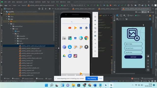 Pembuatan Aplikasi e-Commerce Menggunakan Android Studio смотреть онлайн