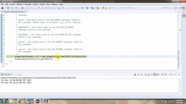 How to use constructors of Java.util.GregorianCalendar class? | Java Date and Time смотреть онлайн