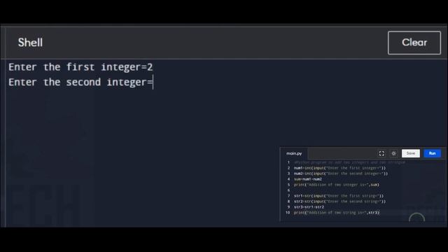 How to write Python Program - To Add Two Integers And Two Strings-SA Lab-Dip-C20 смотреть онлайн