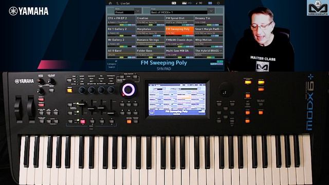 Yamaha MODX+| Testing on store (English with subtitles) смотреть онлайн