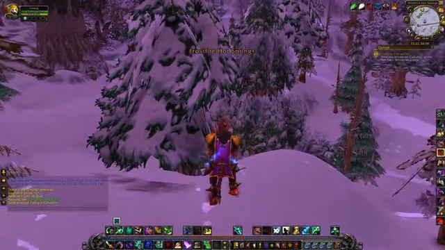 Falling To Corruption Quest ID 28464 Playthrough Winterspring смотреть онлайн