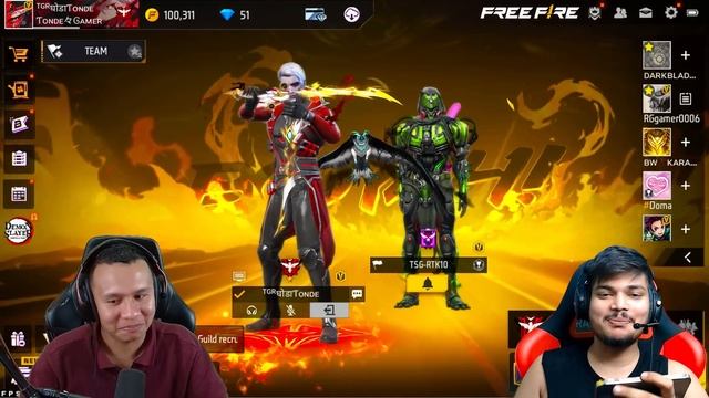 TSG Ritik Vs Tonde Gamer Best Collection Battle ? Free Fire Max смотреть онлайн
