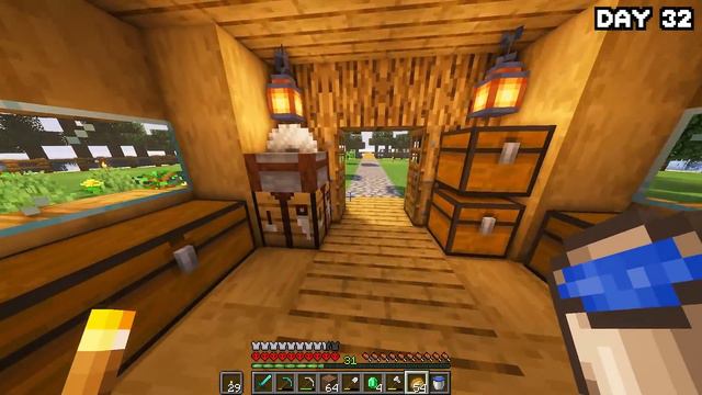 I Survived 100 days on a Survival Island in Minecraft Hardcore!! смотреть онлайн