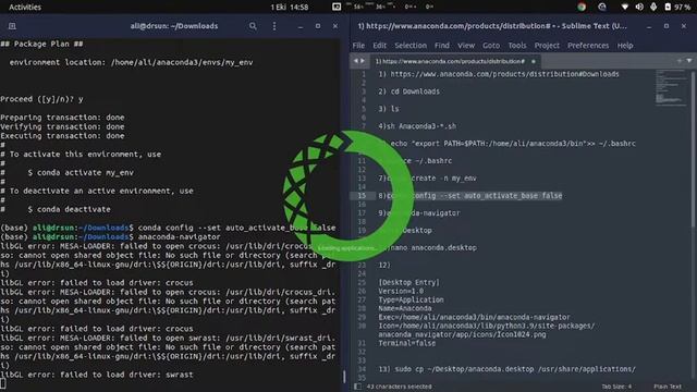 Anaconda Kurulumu (Ubuntu 22.04) смотреть онлайн