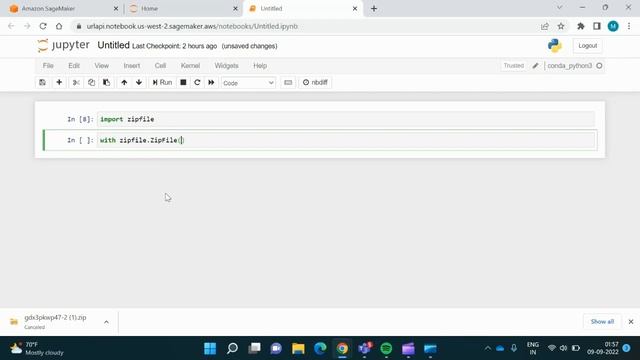 extract zip file in jupyter notebook , python 3 смотреть онлайн