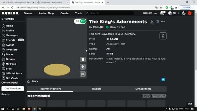 Melhor Extensão Para Roblox [BTRoblox] смотреть онлайн