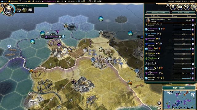 Civilization V (and talking about Civ 6) - Rise of Venice - 19 смотреть онлайн