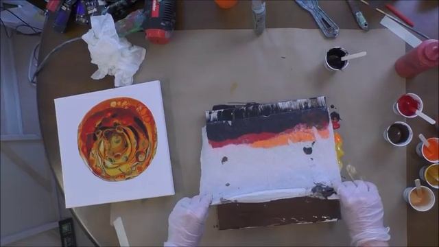 (117) Acrylic Dirty Pour/Swipe Arteza W/ Coupon And My Monthly Free Giveaway with Sandra Lett 06261 смотреть онлайн