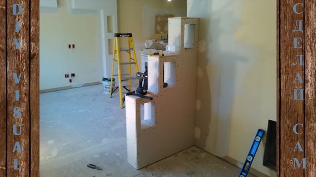 Декоративная перегородка из гипсокартона смотреть онлайн