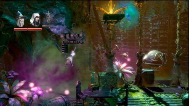 Trine 2 Director's Cut - Trine 2: Directors Cut Wii U - Walkthrough Part 5 Talking Flowers смотреть онлайн