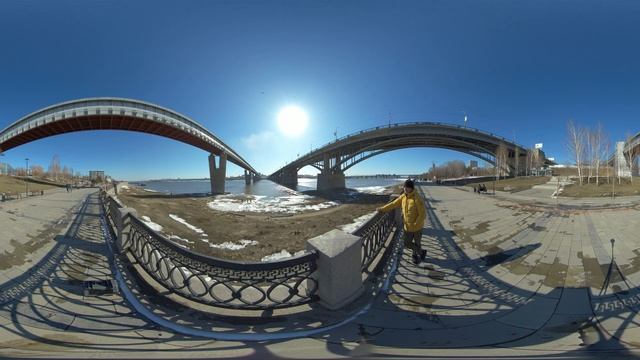 Михайловская Набережная Новосибирск 360 8k смотреть онлайн