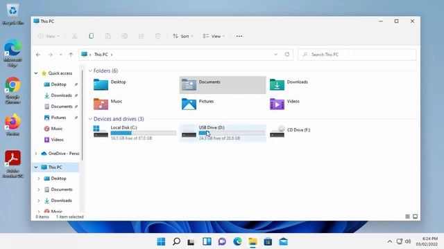 WINDOWS 11: How to Copy Files and Folders to USB Drive смотреть онлайн