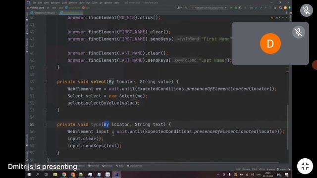QA2 :: Lesson 11 :: 30.11.2022 смотреть онлайн