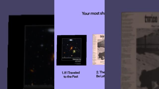 My most shared song on Spotify 2023 — If I Traveled To the Past смотреть онлайн