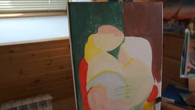 сон Пабло Пикассо акрил