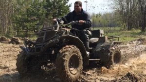 Самодельный *квадроцикл*  4х4.
