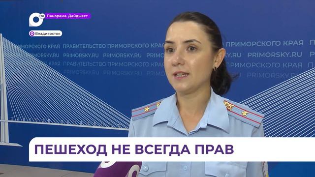 ГИБДД Приморья: участники дорожного движения обязаны быть взаимно вежливы смотреть онлайн