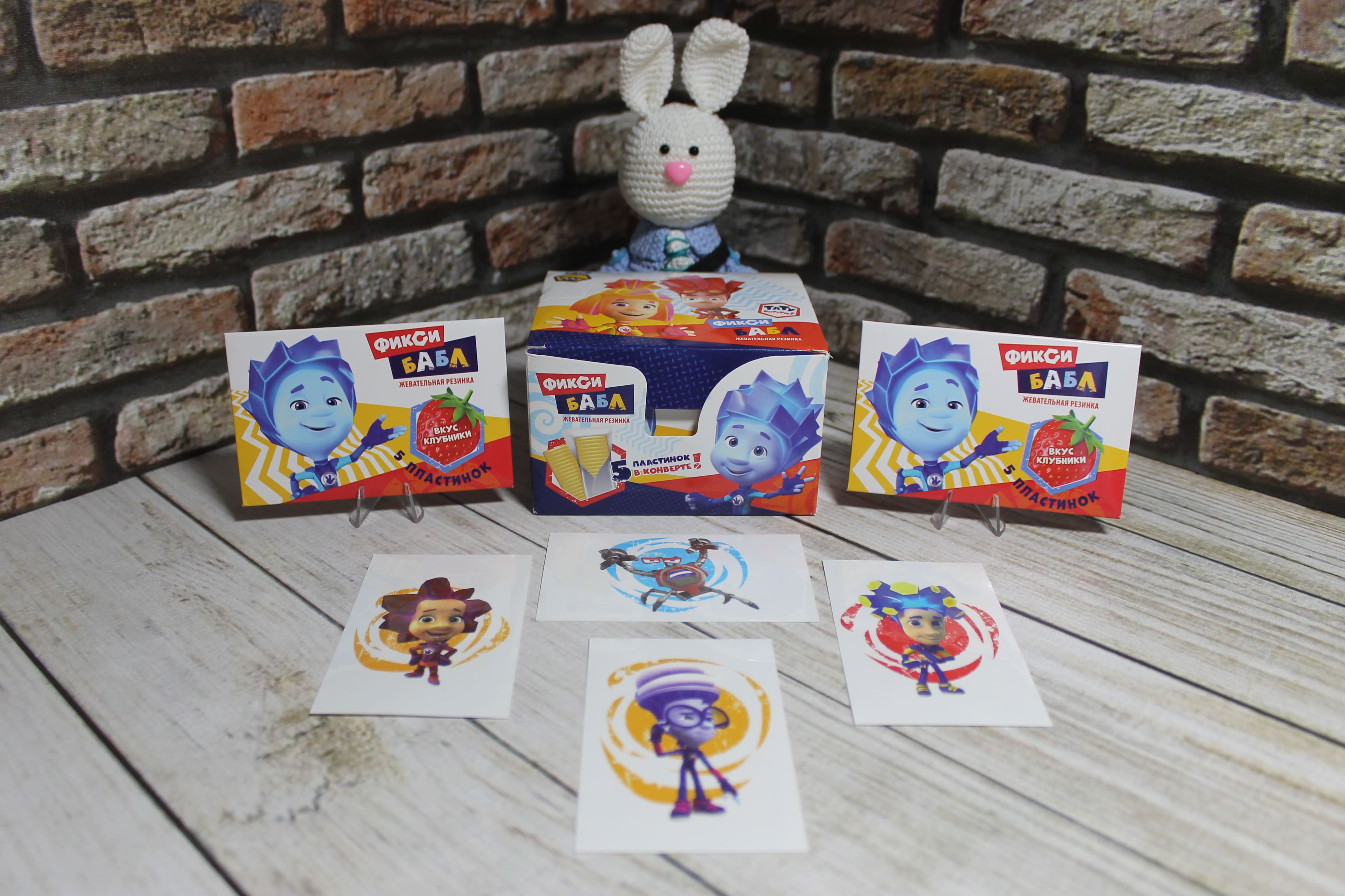 Жевательная резинка «Фиксики» (компания «Конфитрейд»)-2