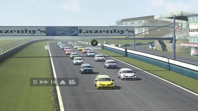 ToCA Race Driver 3 - Donington National - Racing Renault Clio HD смотреть онлайн