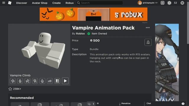 Roblox Halloween Animations Review! смотреть онлайн