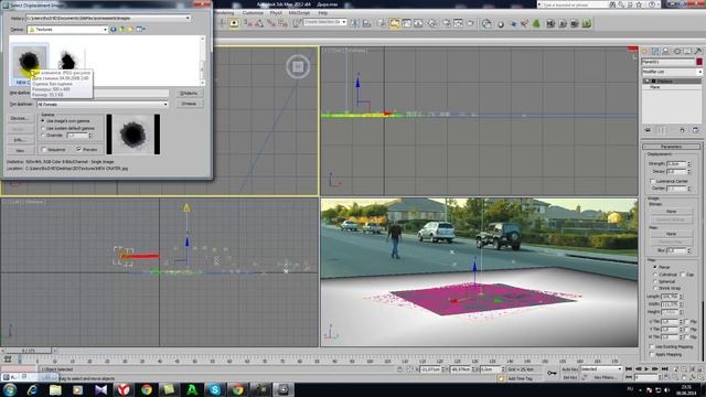 Создание обвала асфальта ( part2 ) Создание сцены в 3ds max смотреть онлайн