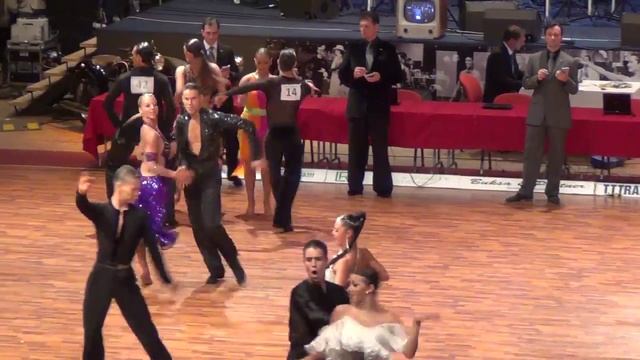 Grand Slam Latin 2011: Stefano Caccarelli - Debora Papi - Samba 2. Round смотреть онлайн