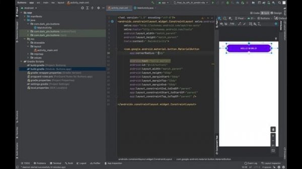 ? Красивые кнопки - Material Button | Java/Android Studio ?