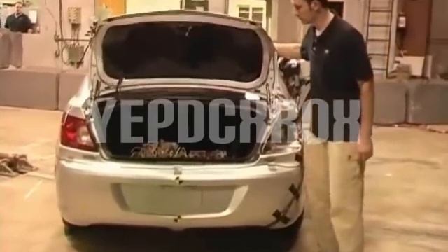 07+ Chrysler Sebring Crash Test (NHTSA Side)