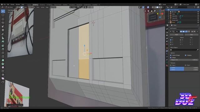 Моделирование Famicom (a.k.a. Dendy) в Blender, часть 1 из 3 смотреть онлайн