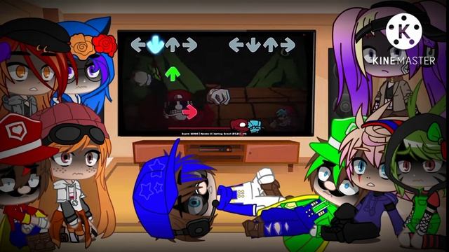 smg4 crew react to Mario Port fnf part 1 gacha club смотреть онлайн