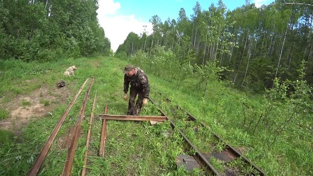 Металлозаготовка в МЕДВЕЖЬЕМ УГЛУ. Находки 60-Х годов. смотреть онлайн