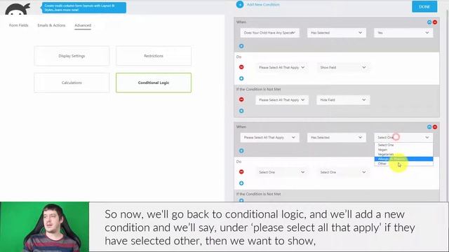 Ninja Forms - Conditional Logic - LattePress Tutorials смотреть онлайн