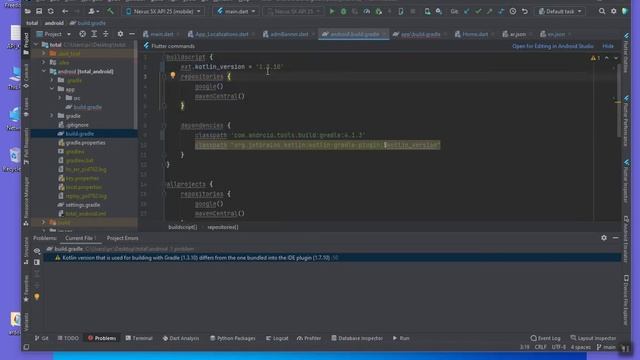 Gradle plugin and-versions, then update ext.kotlin_version latest-version смотреть онлайн