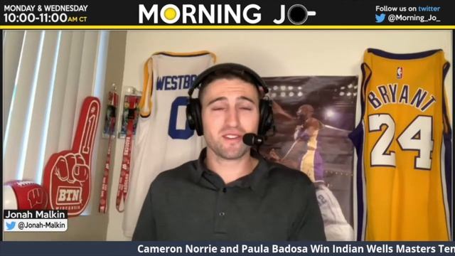 Morning Jo | Jonah react Paula Badosa Wins Indian Wells Women's Open Title; 2nd Career Singles Titl смотреть онлайн