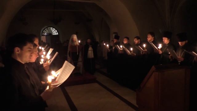 Чтение канона предпразднства Рождества Христова