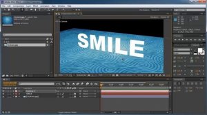 Как сделать 3d текст (объемный текст) в After Effects, видео урок на русском для начинающих