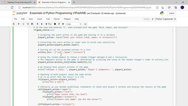 Essentials of Python Programming #VIPatAINEAI смотреть онлайн