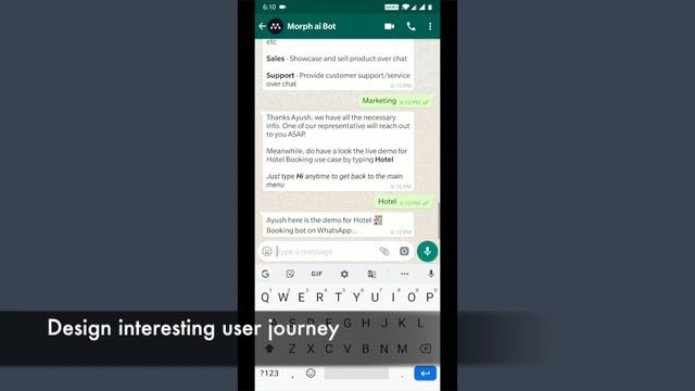WhatsApp Support Bot смотреть онлайн
