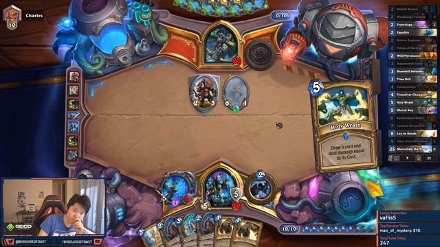 *WORLD FIRST* SHIRVALLAH OTK COMBO! | Shirvallah, the Tiger | Rastakhan's Rumble | Hearthstone смотреть онлайн