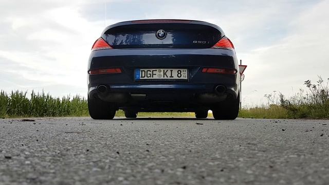 2008 BMW E63 650i LCI Stock Sound
