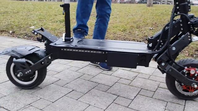 Работа подвески Ultron Т128 и Ultron T108