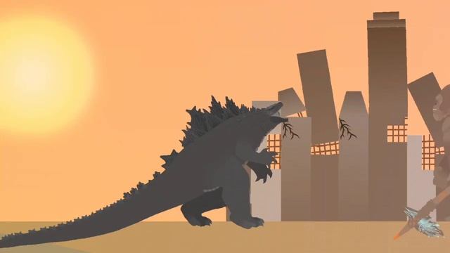 Godzilla and Kong final scene but it's stick nodes смотреть онлайн
