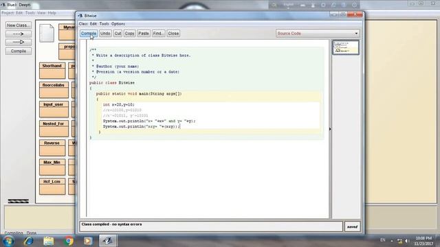 Bitwise AND, Bitwise OR & Bitwise XOR Operators in Java आपका कंप्यूटर दोस्त. смотреть онлайн
