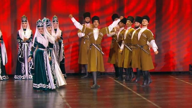 KAVKAZ MUSIC FEST | Elbrus Show | Abezek dance смотреть онлайн