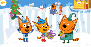 Три кота 12. Увлекательная раскраска с анимациями!