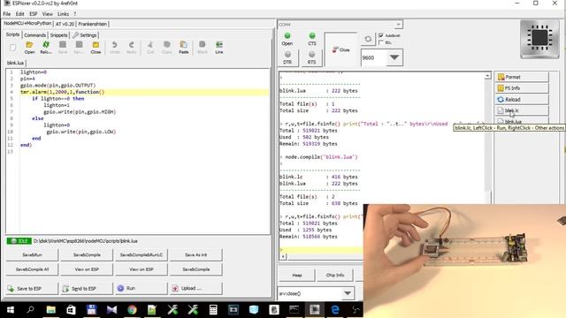 ESP8266 Часть 2. Пробуем NodeMCU смотреть онлайн