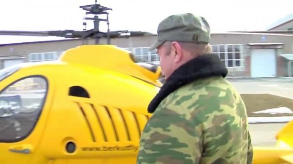 Berkut. Coaxial helicopter.